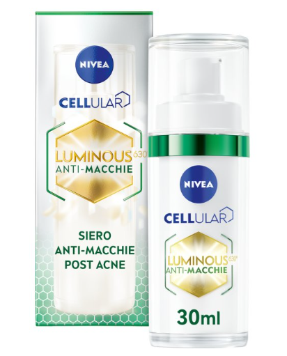 Nivea Luminous 630 Siero 3in1 Macchie Dell'acne 30 Ml
